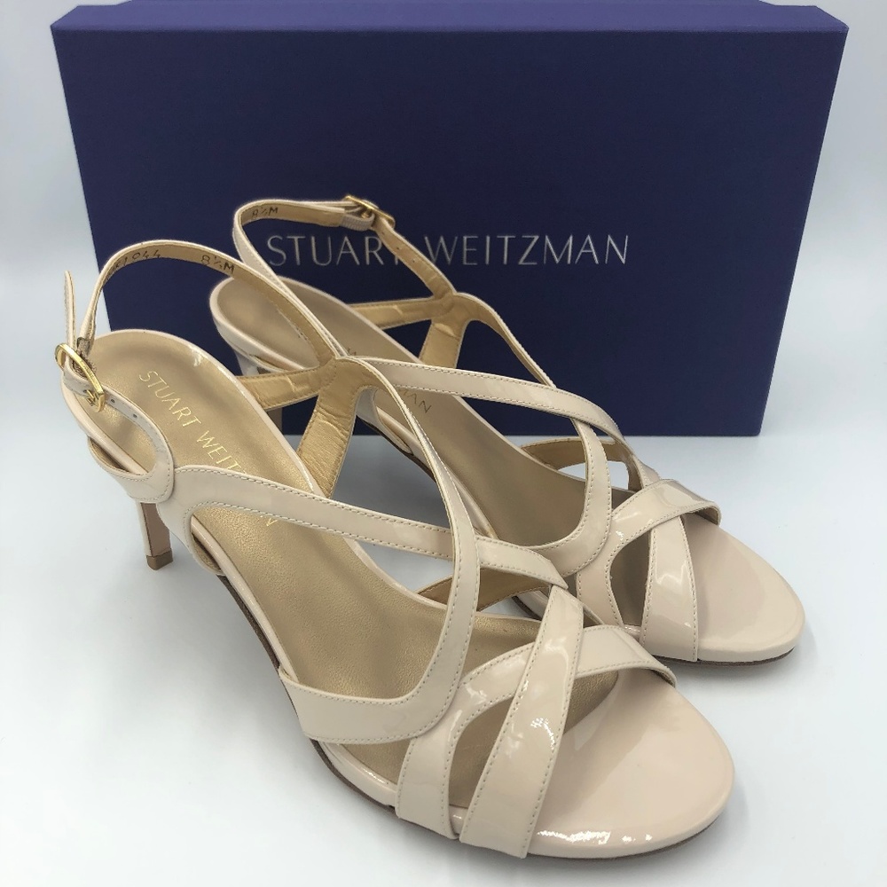 STUART WEITZMAN AXIS SANDALS/HEELS NEW 8.5